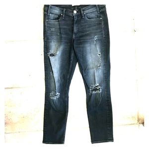 MCGUIRE DENIM RIPPED JEANS (ankle)